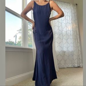 VTG [Gunne Sax] colorblock gown